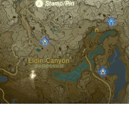 TOTK Eldin Canyon Shrine locations map | Eurogamer.net